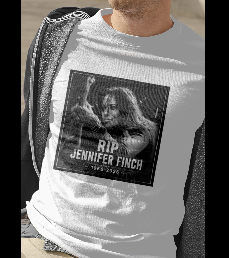 RIP Jennifer Finch 1966 2026 Memorial T-Shirt