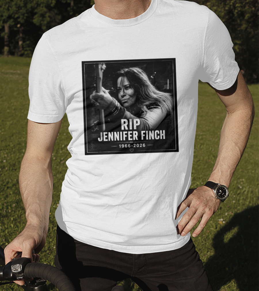 RIP Jennifer Finch 1966 2026 Memorial T-Shirt