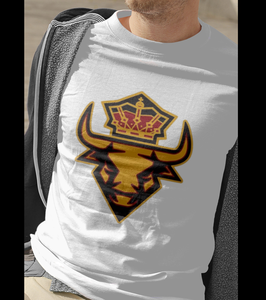 Spain Bull Emblem Royalty Team Crown T-Shirt