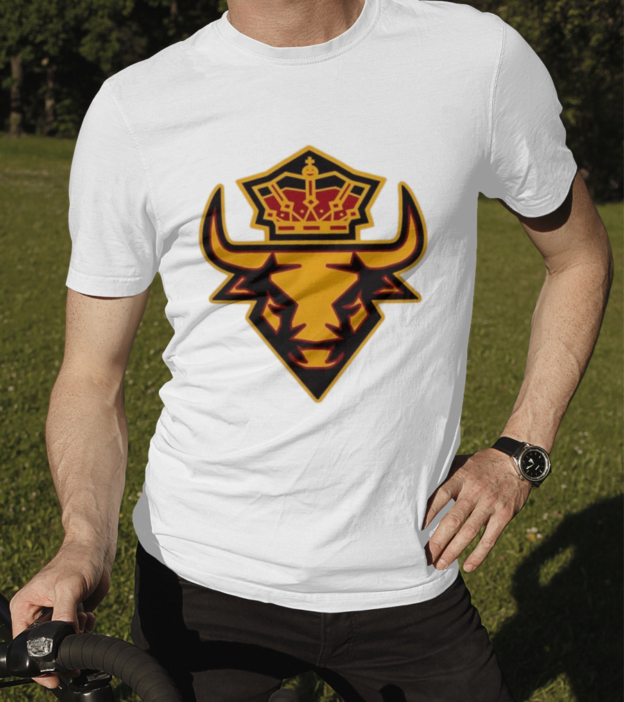 Spain Bull Emblem Royalty Team Crown T-Shirt