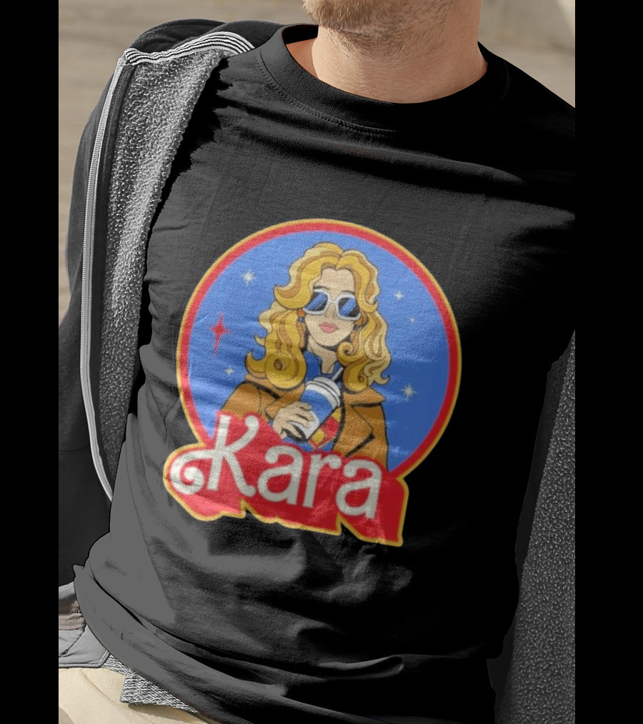 Kara 2026 Screencrush Sunglasses Coffee T-Shirt
