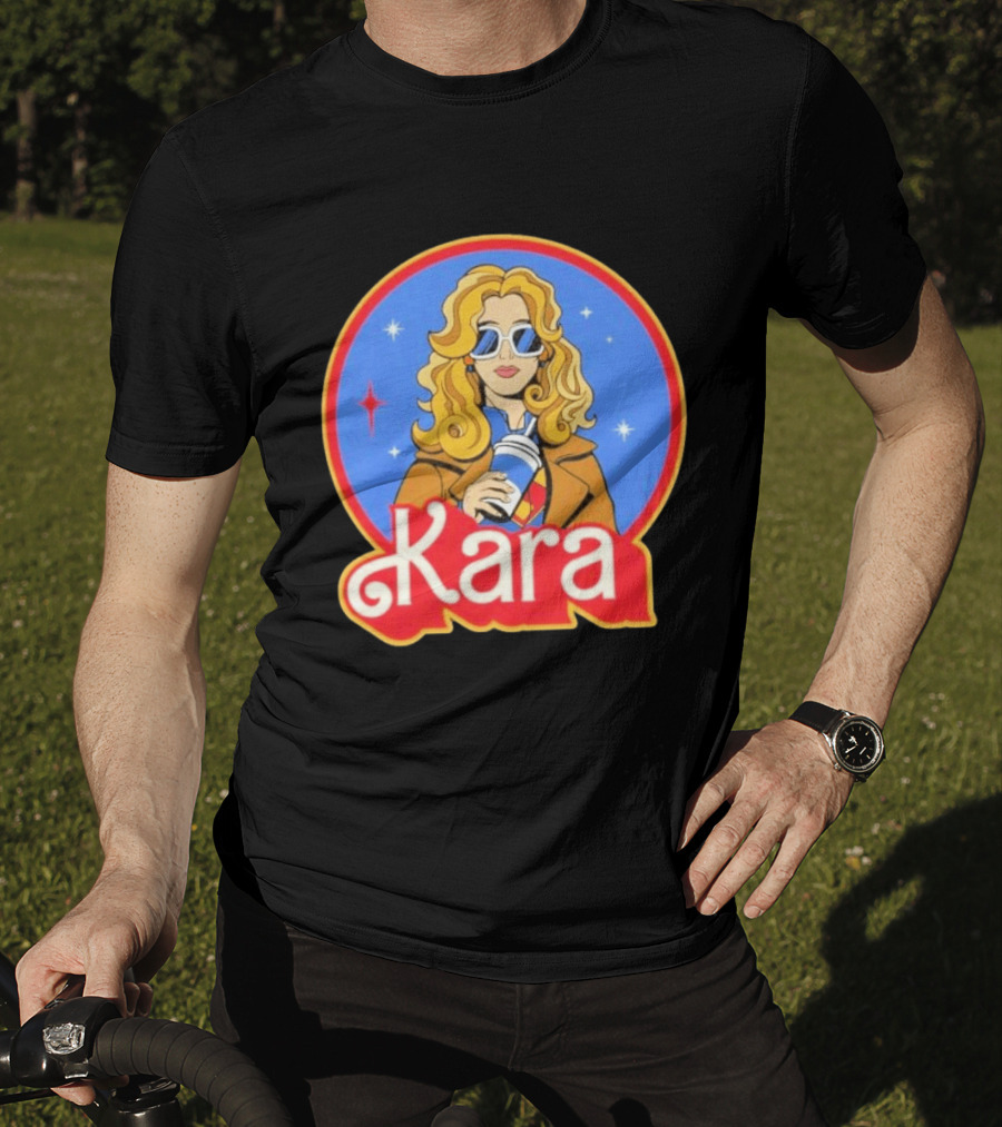 Kara 2026 Screencrush Sunglasses Coffee T-Shirt