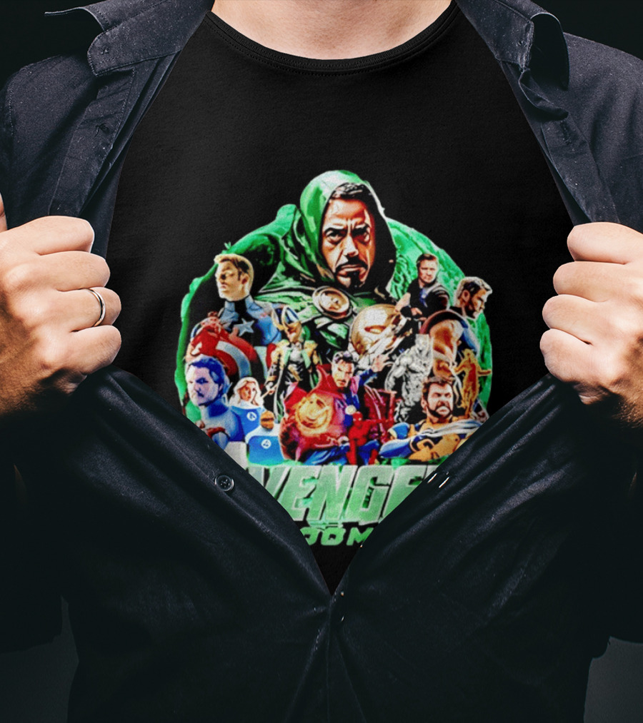 Avengers Doomsday Iron Man Captain America Marvel T-Shirt