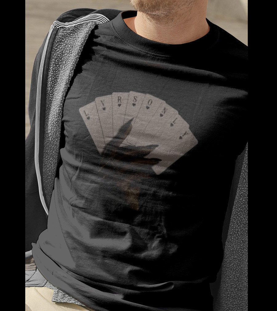 Isaiah Falls Store Play Ya Cards LVRSONLY Playing Cards T-Shirt