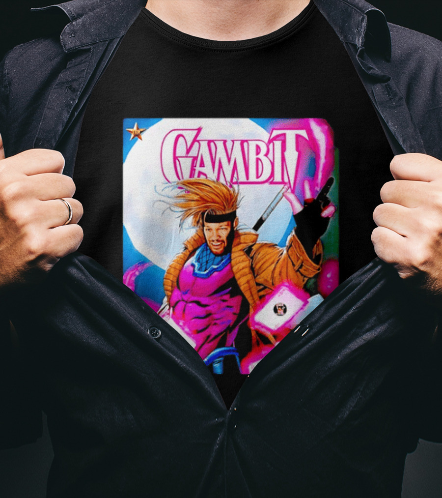 Jalen Brunson New York Knicks Gambit Crossover Comic T-Shirt