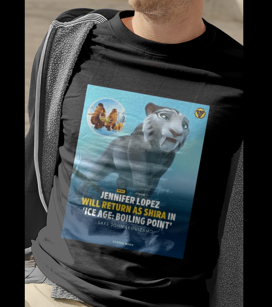 Jennifer Lopez Returns Shira Ice Age Boiling Point John Leguizamo T-Shirt