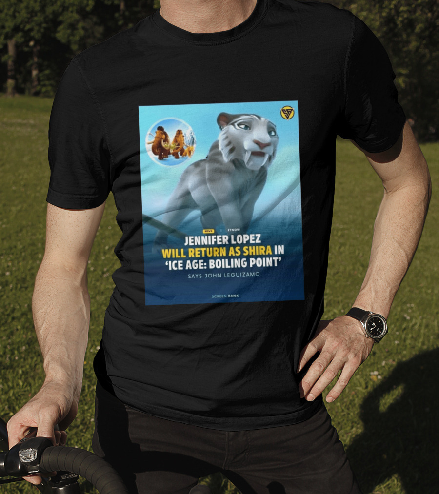 Jennifer Lopez Returns Shira Ice Age Boiling Point John Leguizamo T-Shirt