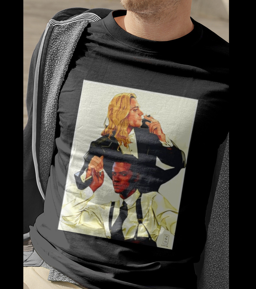 JMH Interview With The Vampire Lestat And Louis Smoking Portraits T-Shirt