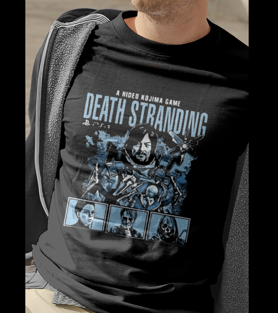 A Hideo Kojima Game Death Stranding Sam Porter Bridges Tomorrow Is In Your Hands T-Shirt