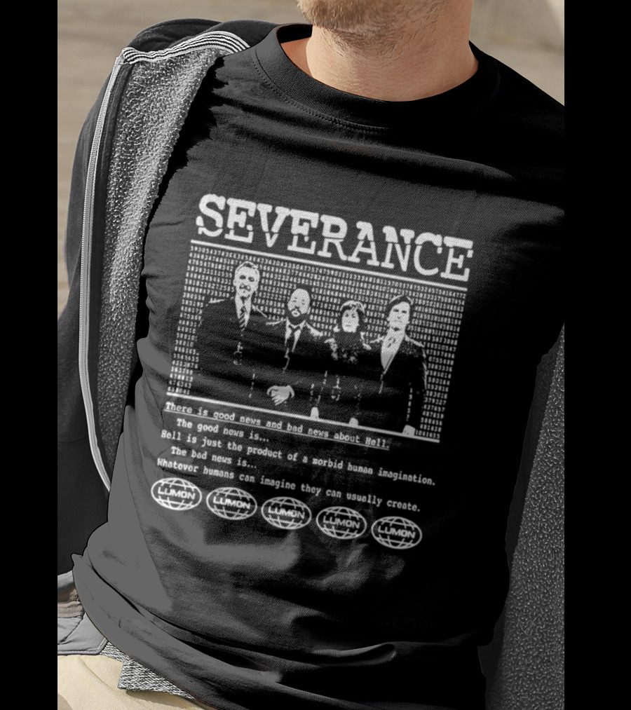 SEVERANCE Lumon Industries Eerie Team Imagery Apple TV Series T-Shirt