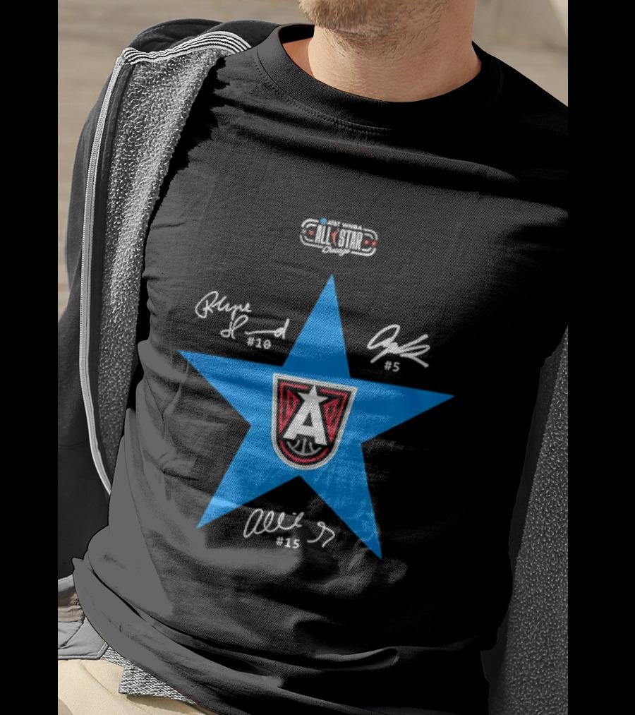 WNBA All Star Chicago Edition 2020 Signatures Star T-Shirt