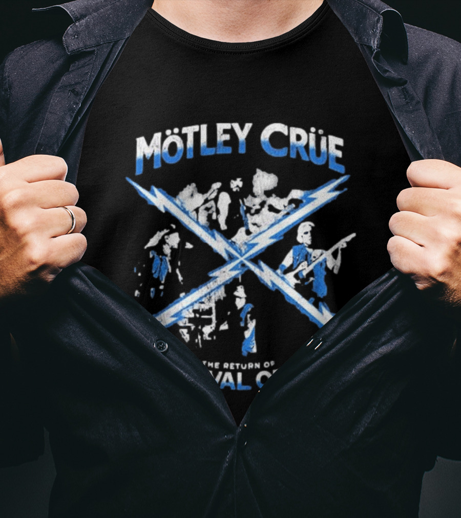 Mötley Crüe The Return Of Carnival Of Sins Tour 2026 North America T-Shirt