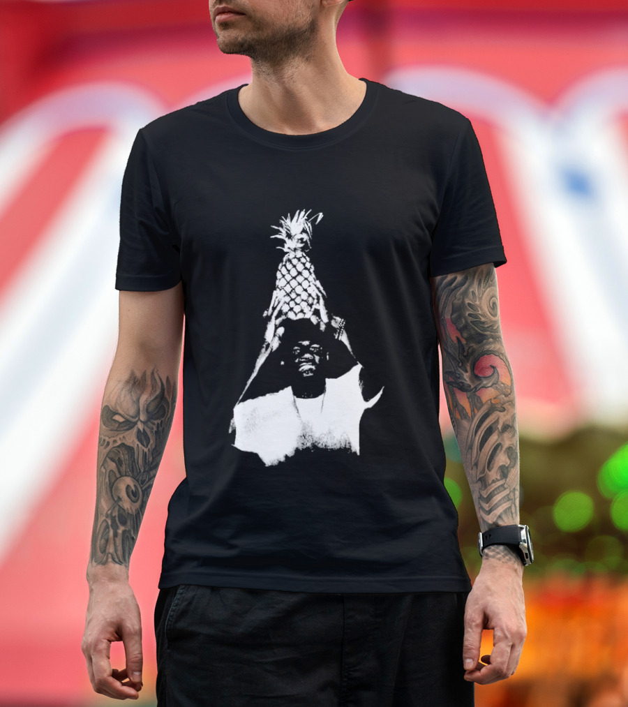 Myles Lewis Skelly Pineapple Headprint T-Shirt