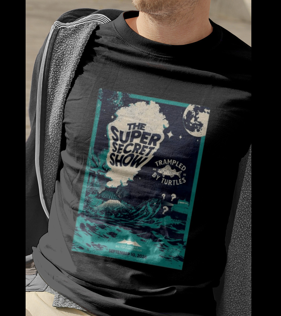 The Super Secret Show Trampled By Turtles Big Top Chautauqua Bayfield WI September 10 2026 T-Shirt