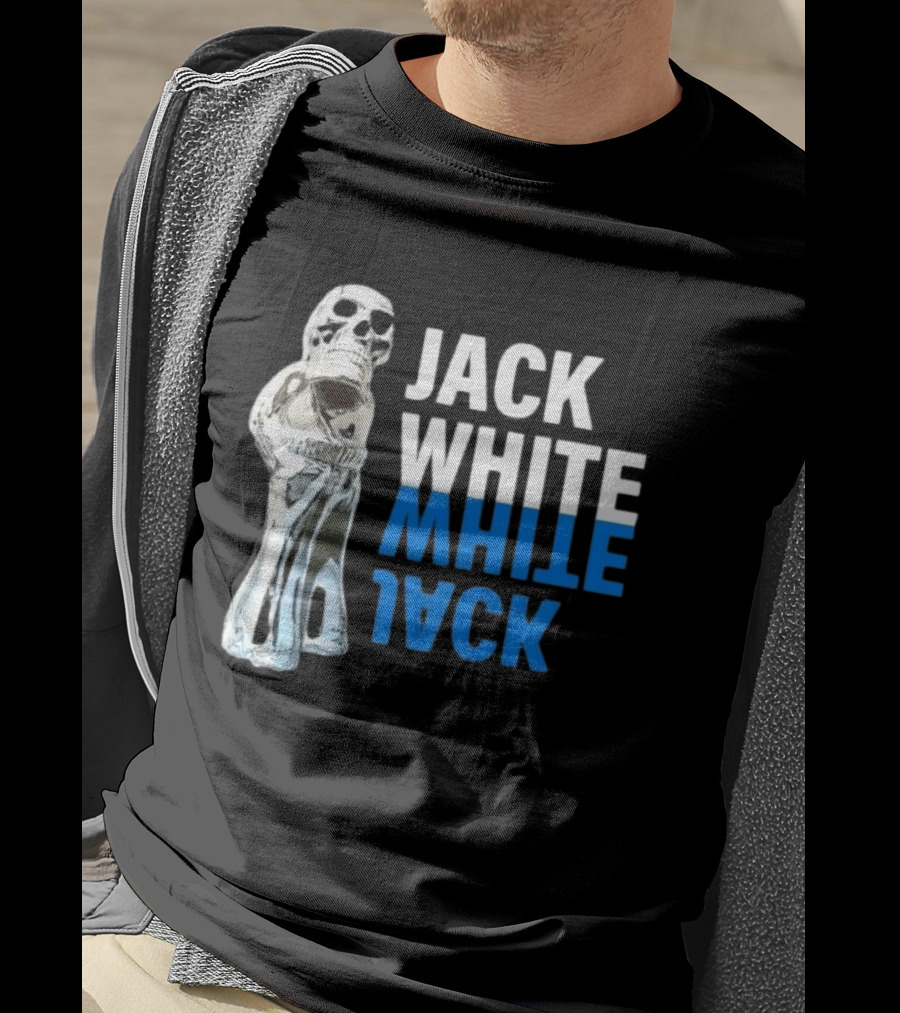 Jack White Frozen Charlatan Skull Third Man Records Store T-Shirt