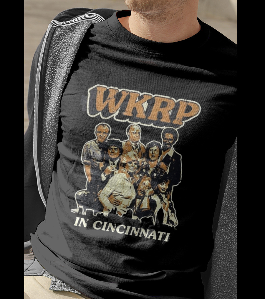 WKRP In Cincinnati Classic TV Show Cast Ensemble T-Shirt