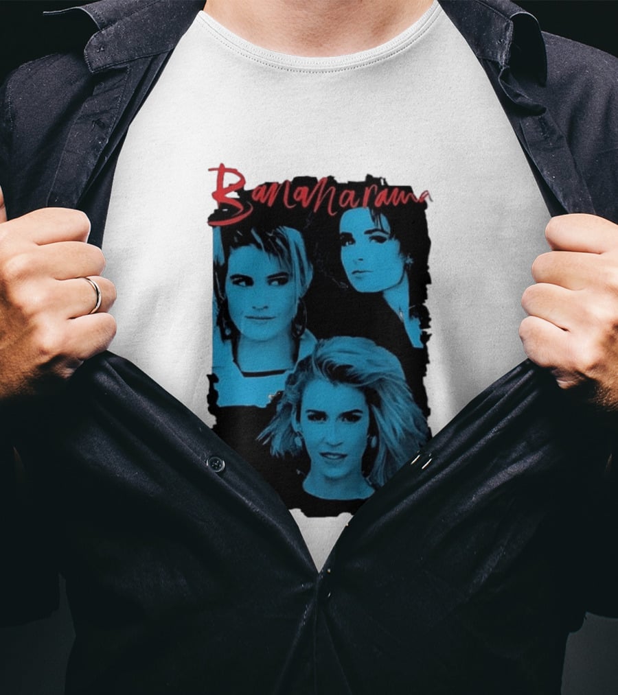 Bananarama Iconic Music Group Members Women's Fashion T-Shirt