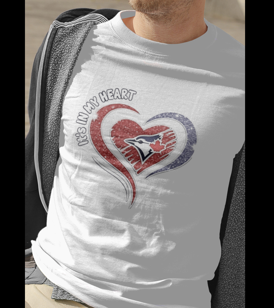 Toronto Blue Jays Heart T-Shirt