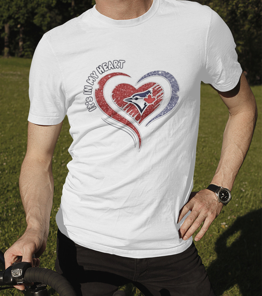 Toronto Blue Jays Heart T-Shirt