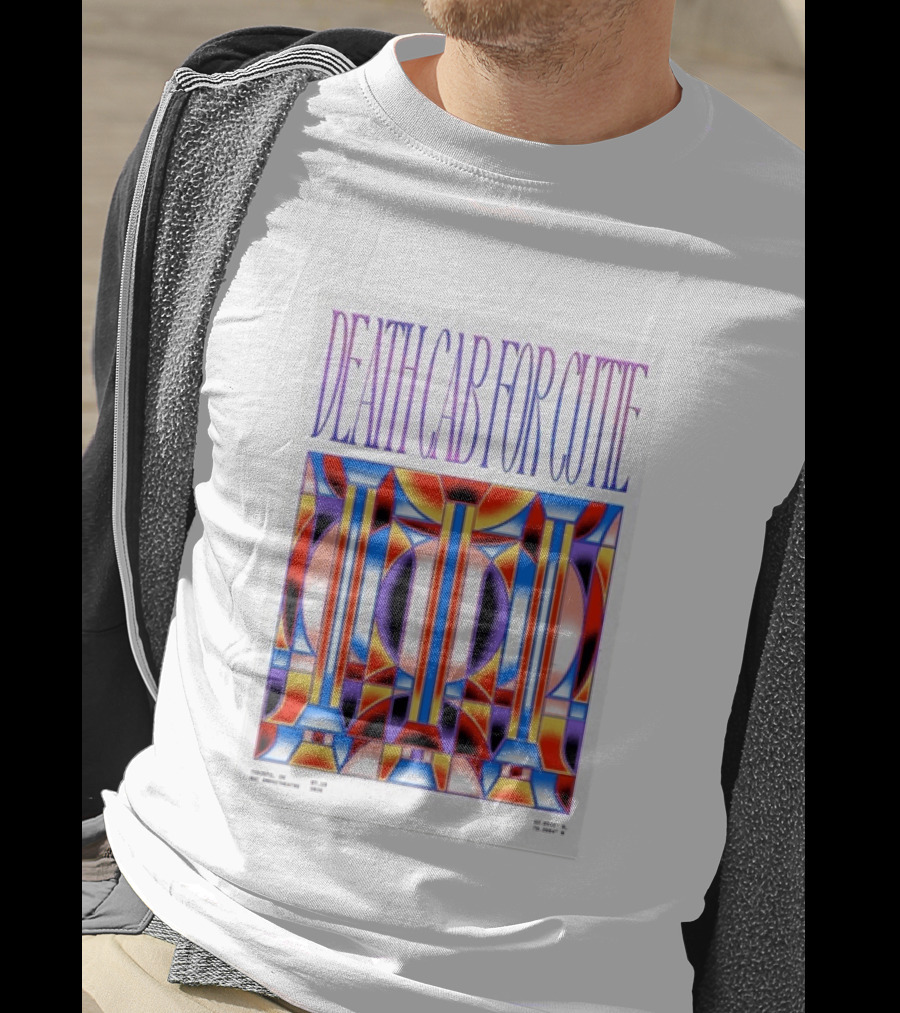 Death Cab For Cutie Toronto ON 07 19 2026 Tour Geometric T-Shirt