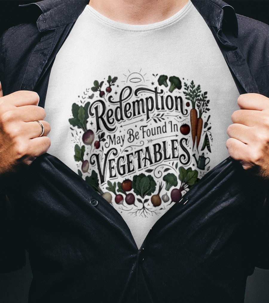 Redemption May Be Found In Vegetables Garden Vegetables T-Shirt
