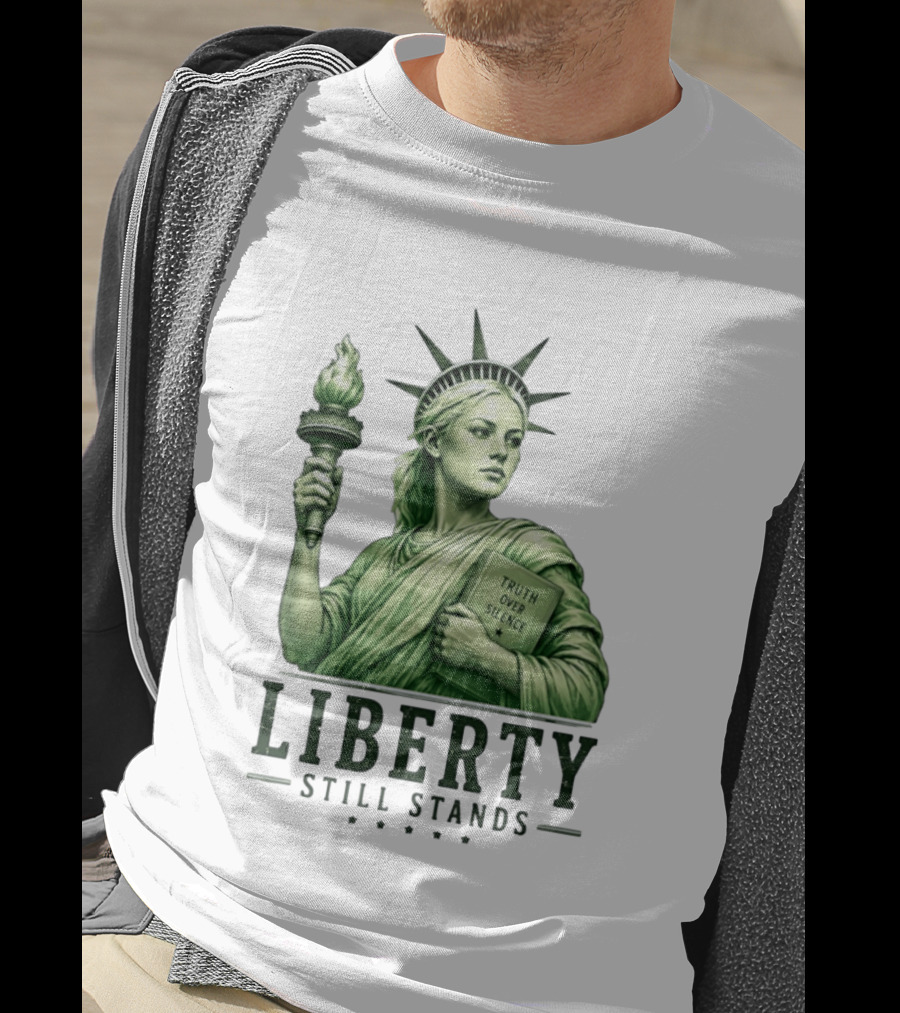 Sophie Cunningham Liberty Truth Over Silence Statue Still Stands T-Shirt