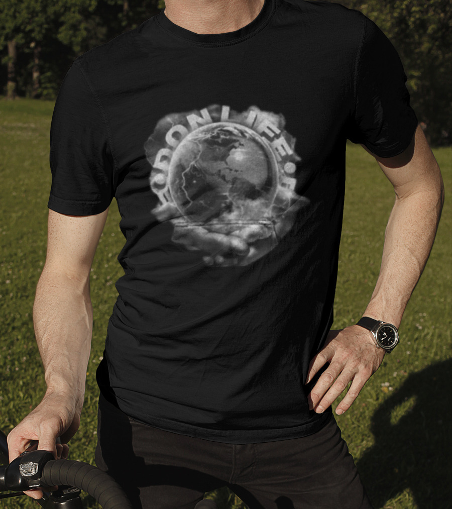 Big Sean Store Don Life Planet In Hands T-Shirt