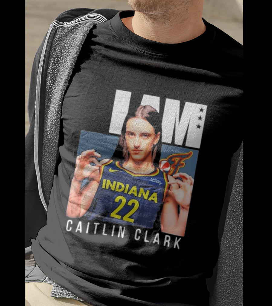 Caitlin Clark Indiana Fever Basketball SLAM Magazine I AM T-Shirt