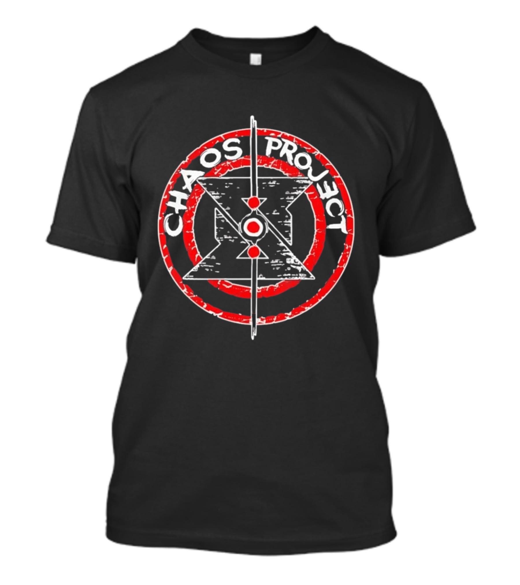 Chaos Project Red Target Circular T-Shirt
