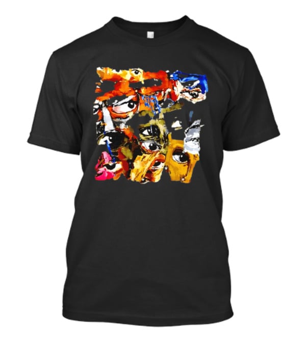 J Cole 4 Your Eyez Only Album Cover Collage Eyes Music T-Shirt