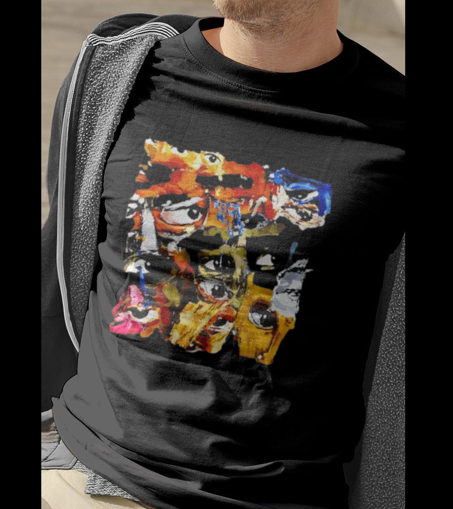 J Cole 4 Your Eyez Only Album Cover Collage Eyes Music T-Shirt