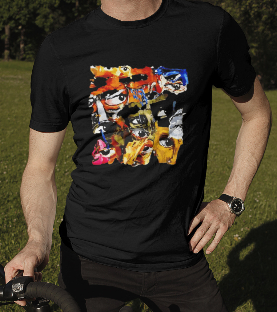 J Cole 4 Your Eyez Only Album Cover Collage Eyes Music T-Shirt