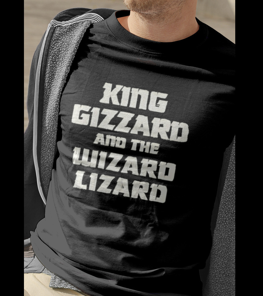 King Gizzard And The Wizard Lizard Fan Merchandise Popular Music Band Collectible T-Shirt