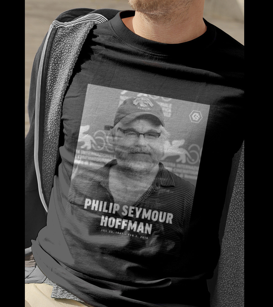 Philip Seymour Hoffman Venice Film Festival Memorial Jul 23 1967 Feb 2 2014 T-Shirt