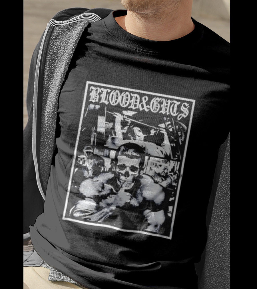 Blood And Guts Bodybuilding Training Dorian Yates Gym Workout Fitness T-Shirt