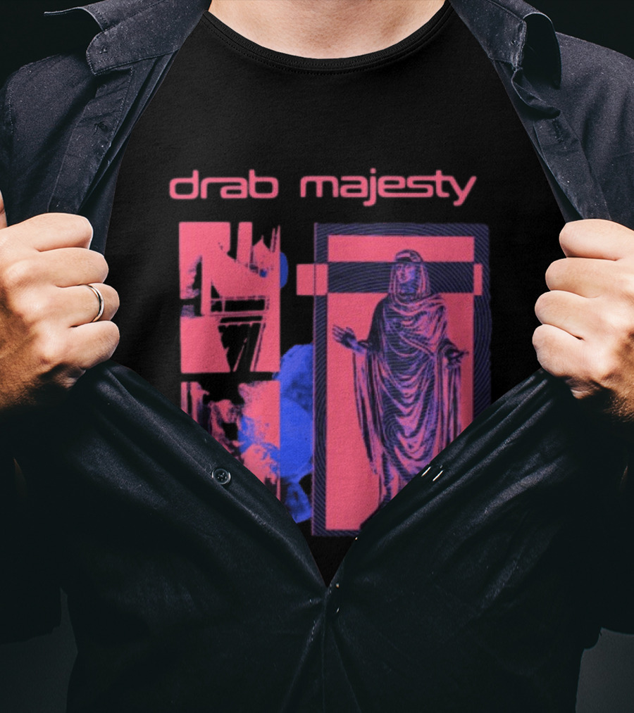 Drab Majesty Material Store Calm Waves 17 T-Shirt