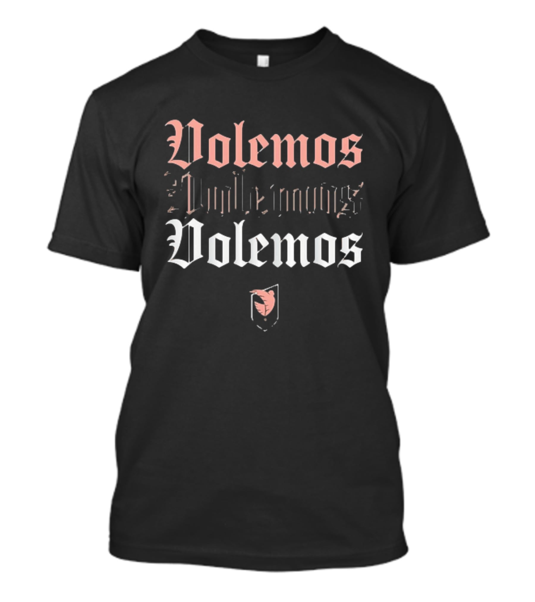 Volemos Angel City Emblem And Shield Crest T-Shirt