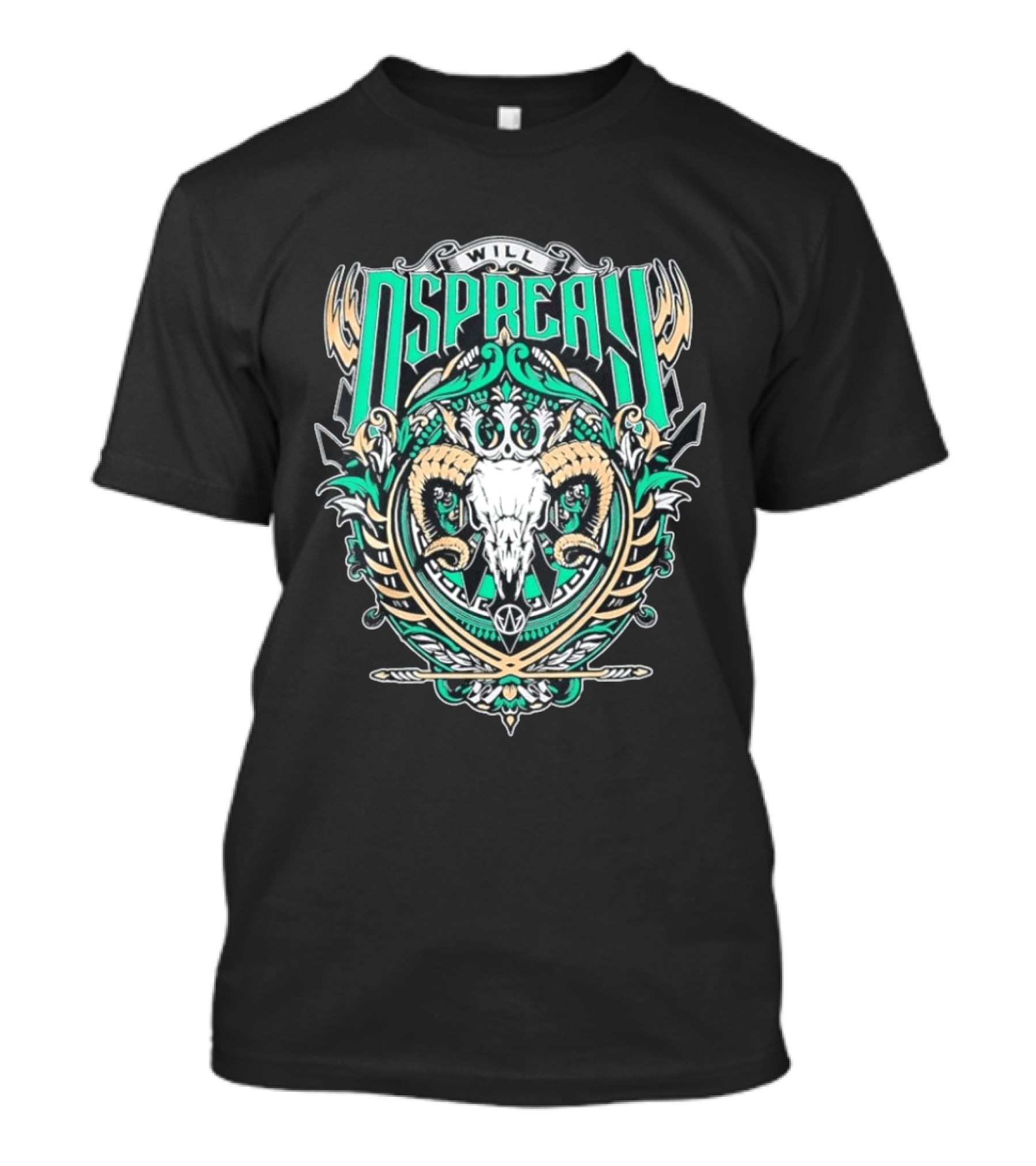 Will Ospreay Ram Skull Crest Vortex T-Shirt