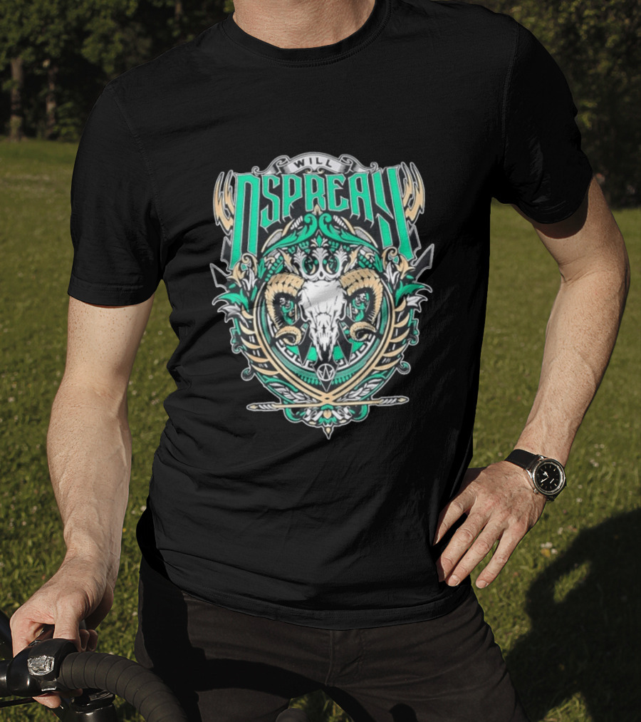 Will Ospreay Ram Skull Crest Vortex T-Shirt
