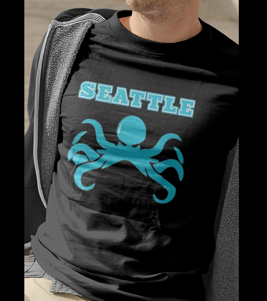Seattle Kraken Team Octopus T-Shirt
