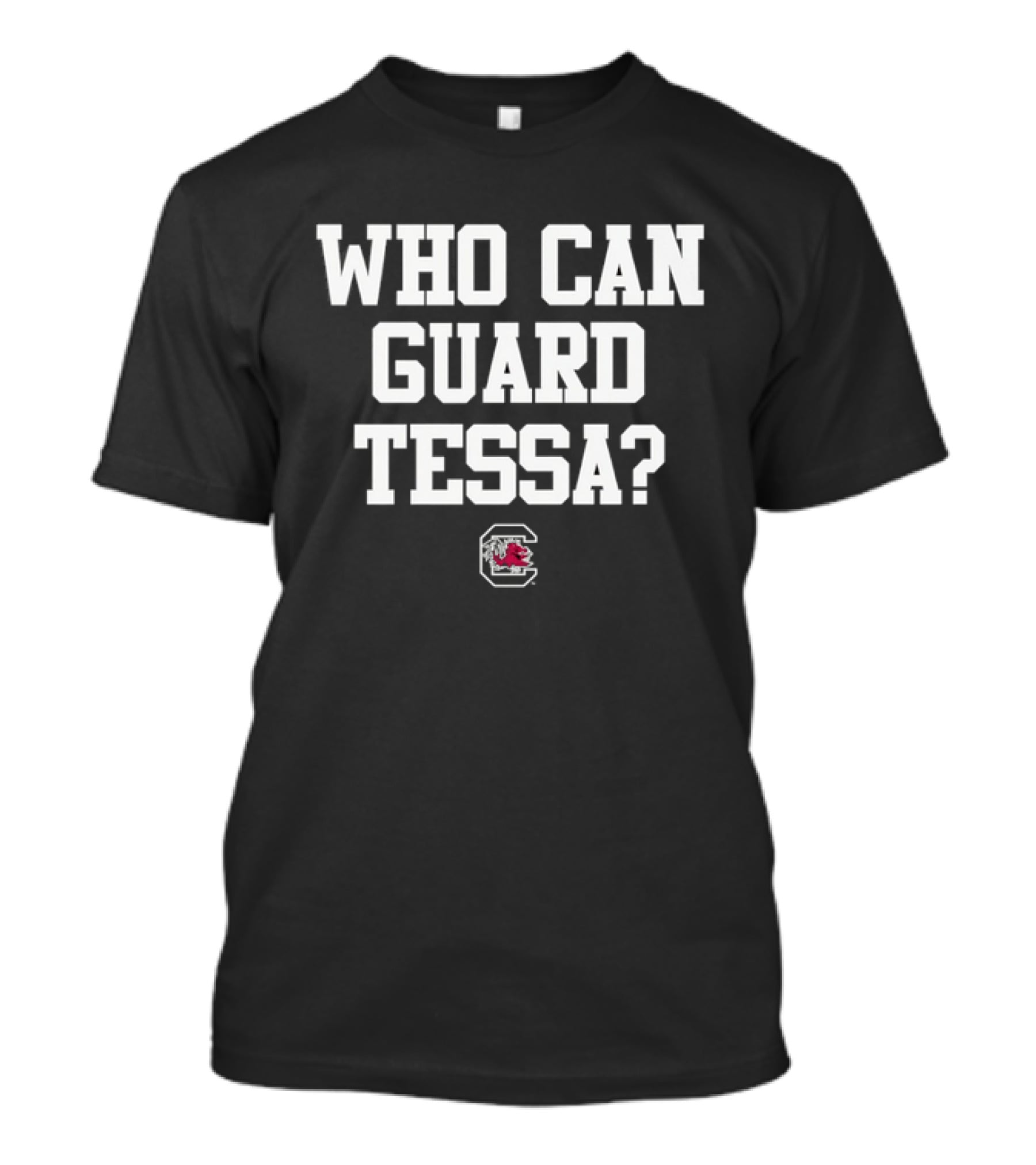 Who Can Guard Tessa South Carolina Gamecocks Team Spirit Fan T-Shirt
