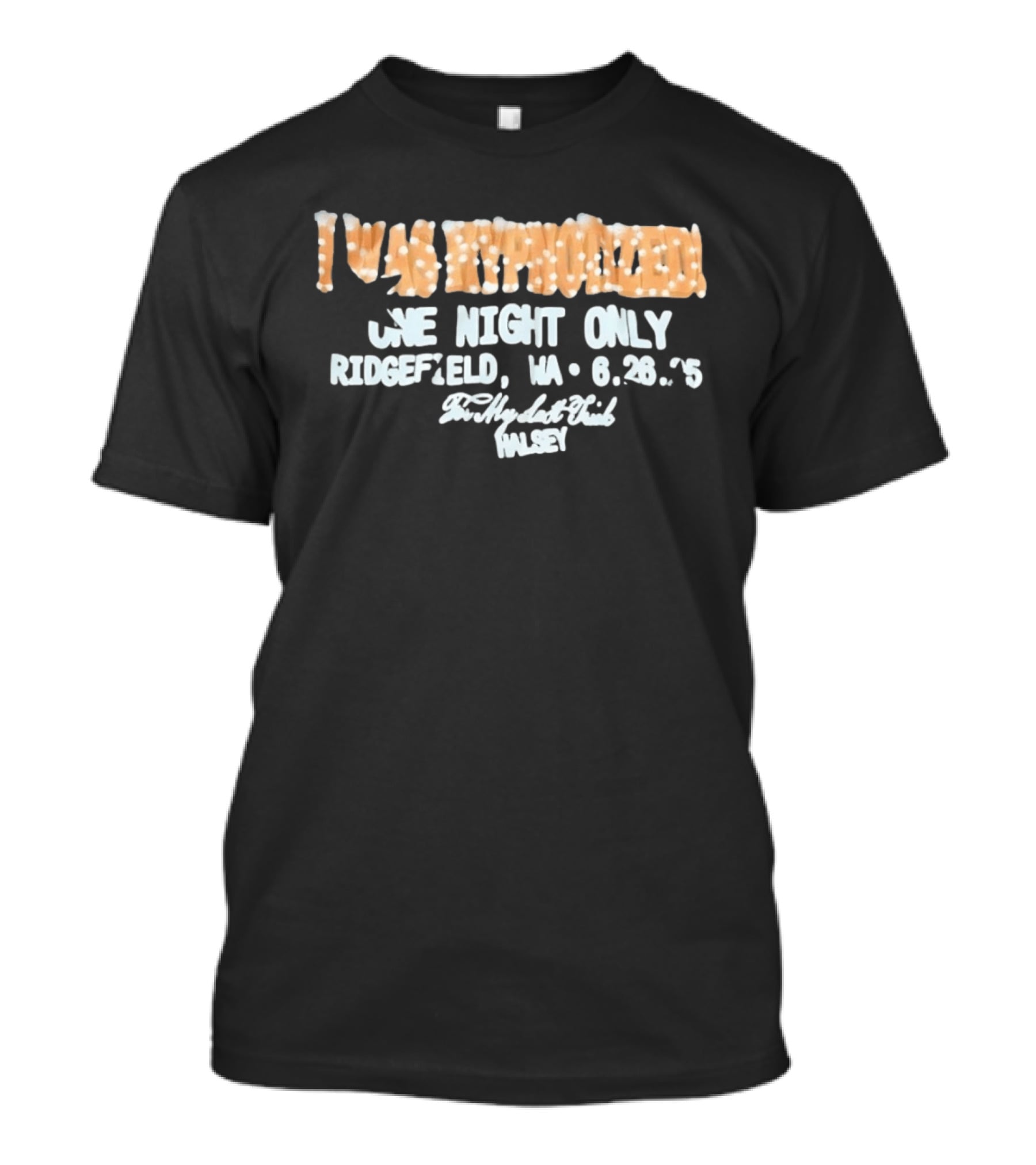 I Was Hypnotized One Night Only Ridgefield WA 6.26.25 For My Last Trick Halsey T-Shirt
