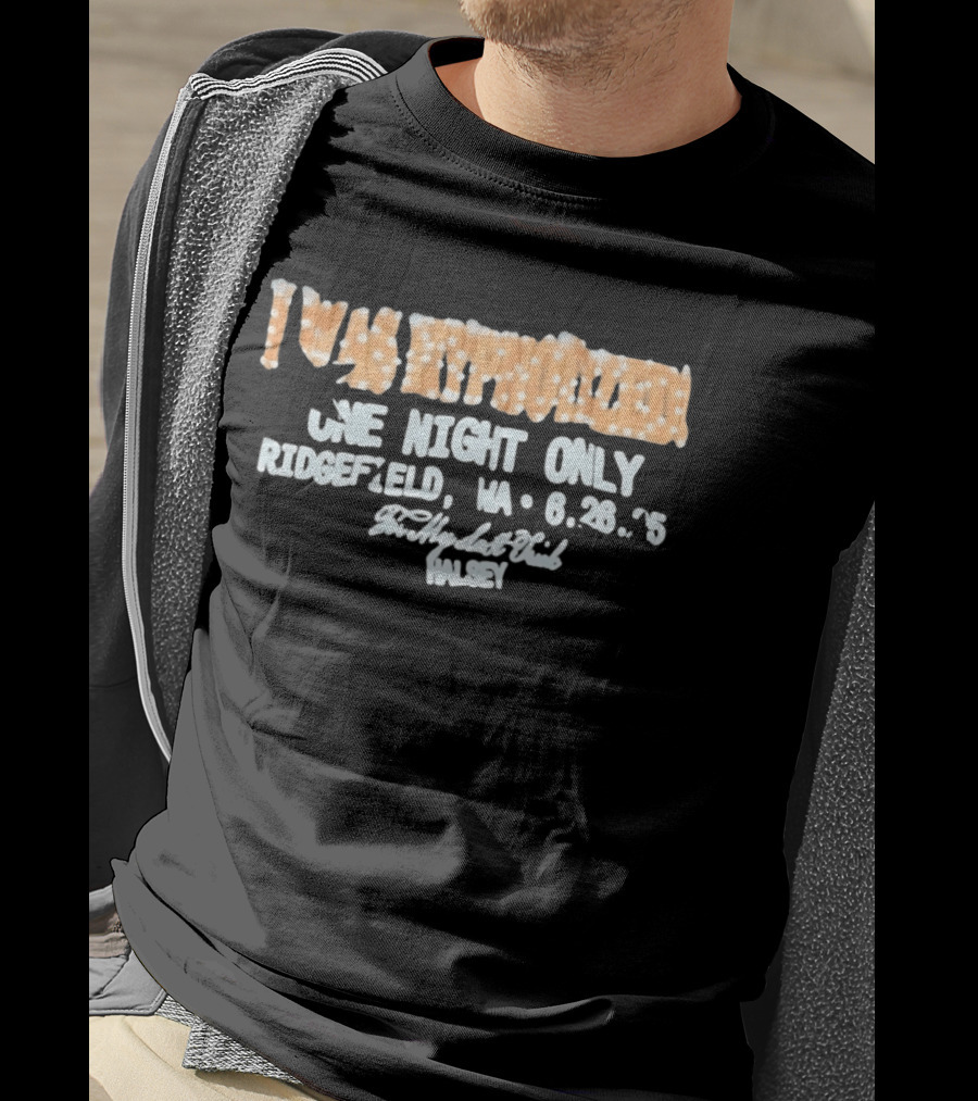 I Was Hypnotized One Night Only Ridgefield WA 6.26.25 For My Last Trick Halsey T-Shirt