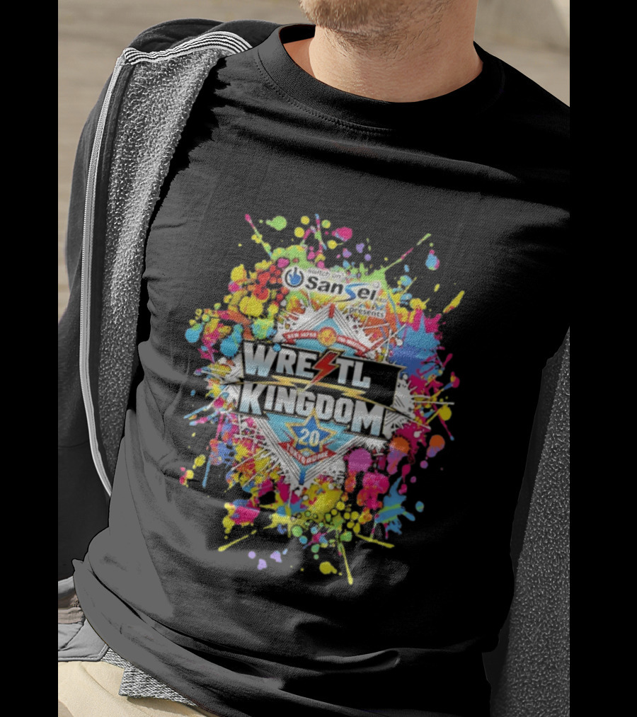New Japan Pro Wrestling Wrestle Kingdom 20 Tokyo Dome Sansei Presents T-Shirt