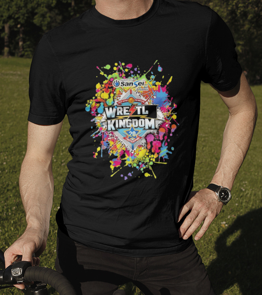 New Japan Pro Wrestling Wrestle Kingdom 20 Tokyo Dome Sansei Presents T-Shirt