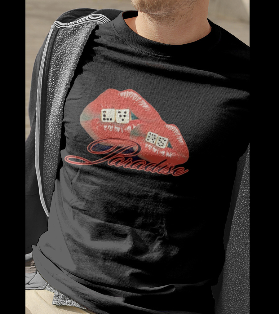 Paradise Lips Dice RS LV T-Shirt
