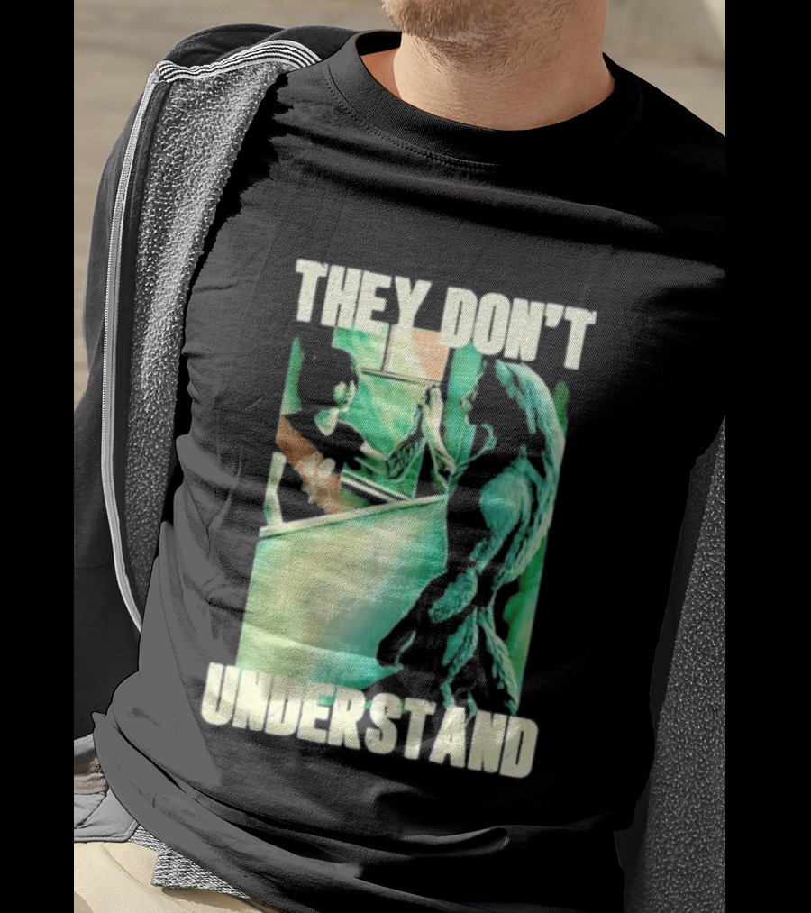They Don't Understand Werewolf Mirror Reflection T-Shirt