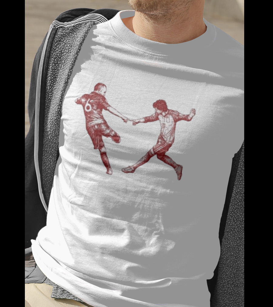 Andrés Iniesta Ferran Torres 2010 2026 Campeones Del Mundo Football Legends T-Shirt