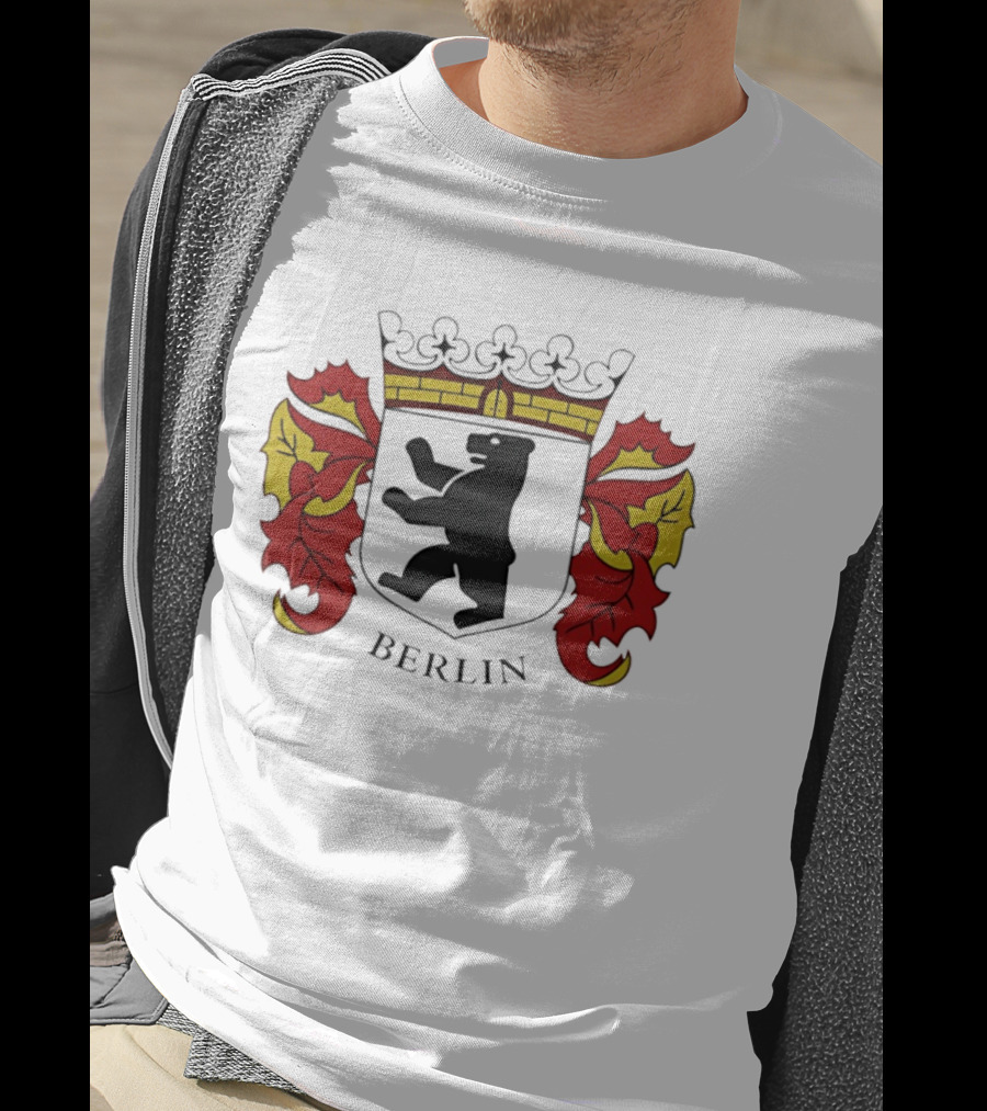 Berlin Coat Of Arms Bear Crest German City T-Shirt