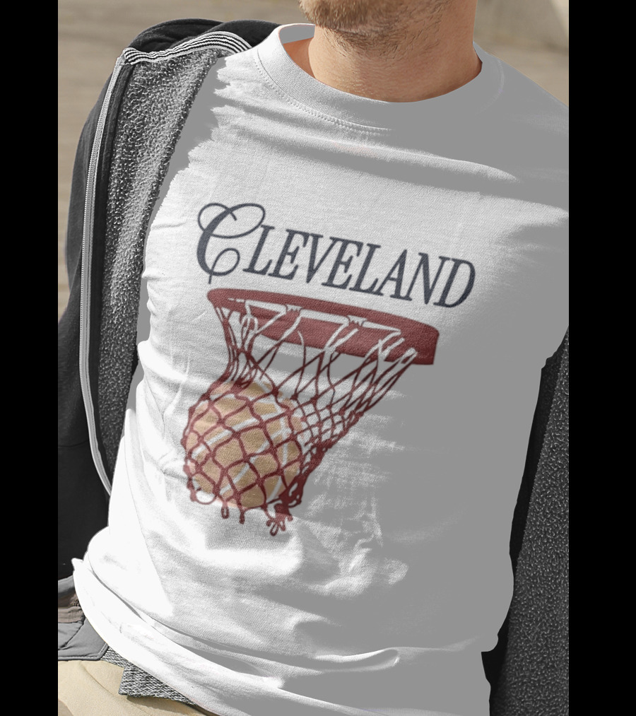 Cleveland Basketball Club Hoop Swish Property Ohio T-Shirt